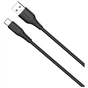 Дата кабель USB 2.0 AM to USB-C 2.0m 3A textured PVC black ColorWay (CW-CBUC095-BK) - зменшене зображення 2