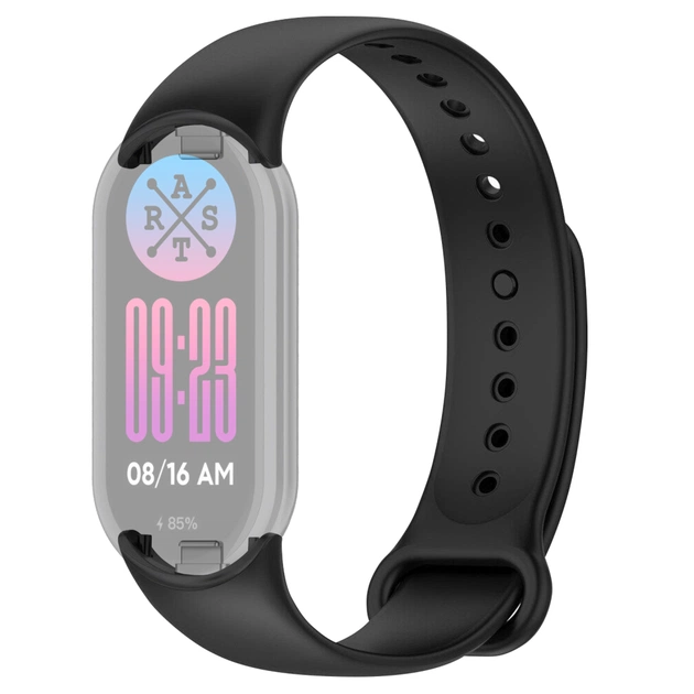 Ремешок для фитнес браслета Armorstandart для Xiaomi Smart Band 10/9/8 Black (ARM86906) - изображение 1