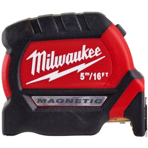 Рулетка Milwaukee магнітна GEN III 5м(16ft)/27мм (4932464602) зображення 1