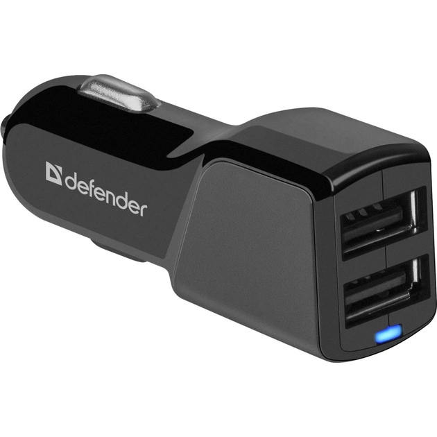 Зарядний пристрій Defender UCA-34 2xUSB, 5V / 3.4A (83834) - зображення 1