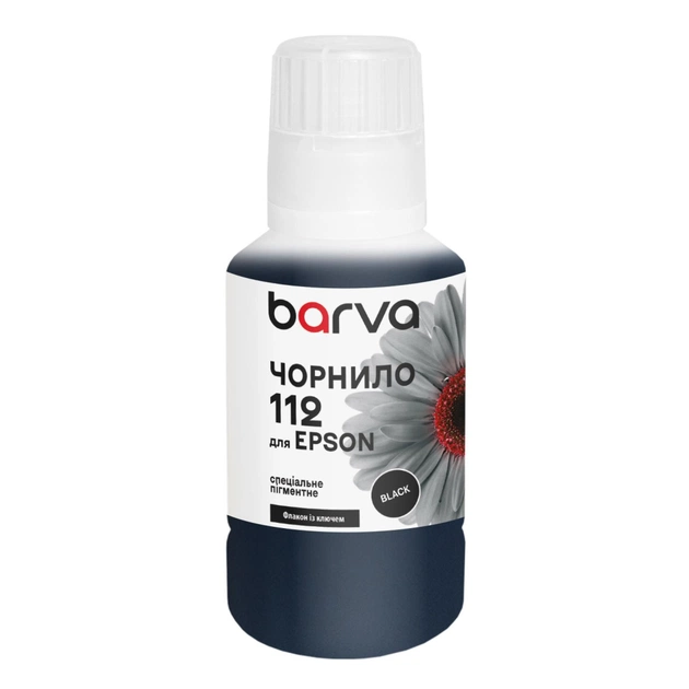 Чернила Barva Epson 112 140 мл, special black, pigmented, OneKey (E112-821e) - изображение 1