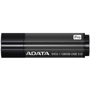 USB флеш накопичувач ADATA 128GB S102PRO Gray USB 3.1 (AS102P-128G-RGY) зображення 1