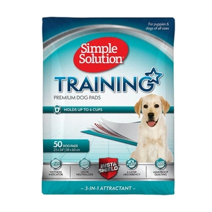 Пелюшки для собак Simple Solution Training Premium Dog Pads 50 шт 58х60 см (0010279134016) зображення 1