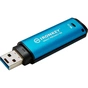 USB флеш накопичувач Kingston 16GB IronKey Vault Privacy 50 Blue USB 3.2 (IKVP50/16GB) - зменшене зображення 1