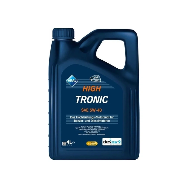 Моторное масло Aral HighTronic 5W-40, 4л (7115) - изображение 1