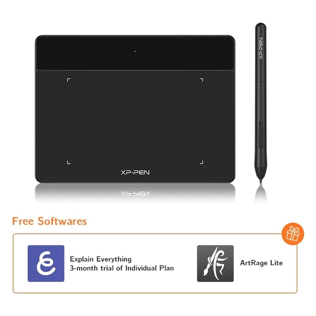 Графический планшет XP-Pen Deco Fun Black (Deco Fun XS_BK) - изображение 4