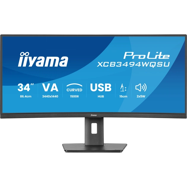Монітор iiyama XCB3494WQSU-B1 - picture 1