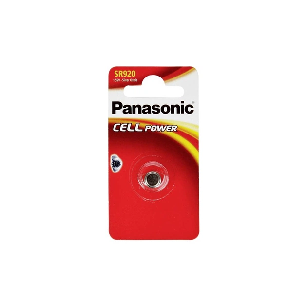 Батарейка Panasonic SR920 * 1 Silver Oxide (SR-920EL/1B) - изображение 1