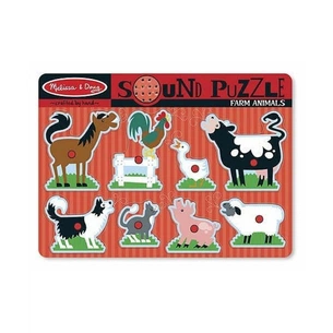 Розвиваюча іграшка Melissa&Doug Животные на ферме (MD726) зображення 1
