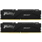 Модуль пам'яті для комп'ютера DDR5 64GB (2x32GB) 5600 MHz Beast Black Kingston Fury (ex.HyperX) (KF556C36BBEK2-64) - зменшене зображення 1