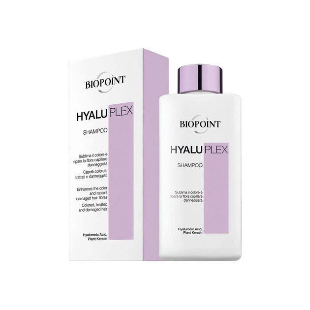 Шампунь Biopoint Hyaluplex Shampoo Для захисту пошкодженого волосся 250 мл (8052862411434) - зображення 1
