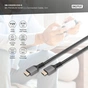 Кабель мультимедийный HDMI M to HDMI M 3.0m V2.1 8K60Hz 48Gbps black Digitus (DB-330200-030-S) - уменьшенное изображение 5