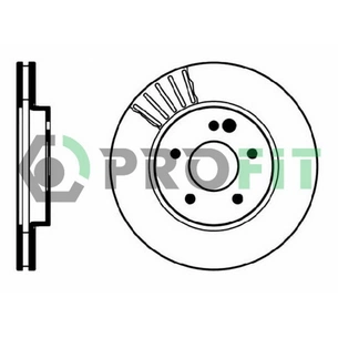 Гальмівний диск Profit 5010-0817 зображення 1