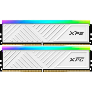Модуль пам'яті для комп'ютера DDR4 16GB (2x8GB) 3600 MHz XPG Spectrix D35G RGB White ADATA (AX4U36008G18I-DTWHD35G) зображення 1