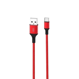 Кабель XO NB143 USB - USB Type-C, (M/M), 2.4A 1 м Red (6920680870691) зображення 1