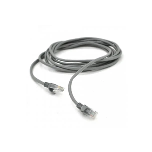 Патч-корд 10м, UTP, cat.5e, CCA, grey Ritar (PCR-CCA/10G / 00221) зображення 1