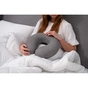 Подушка Ardesto ортопедична Sleepwell Travel, для шиї, піна меморі 34х29х10см сірий (ART3429NEP) - зменшене зображення 8