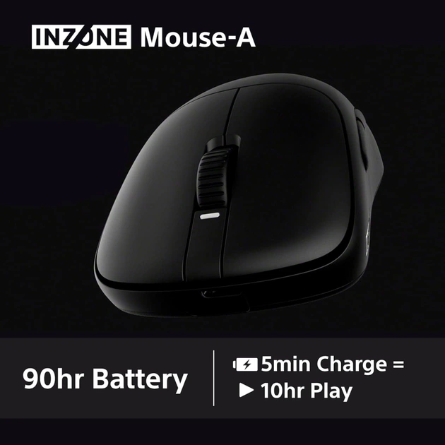 Мишка Sony INZONE Wireless/USB Black (MSEG500B.E) - зображення 11