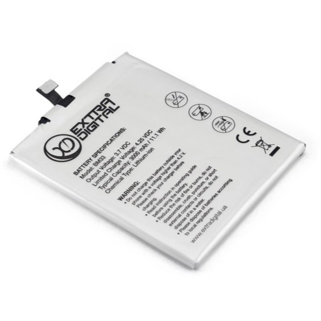 Акумуляторна батарея Extradigital Xiaomi M4i (BM33) 3000 mAh (BMX6445) - picture 3