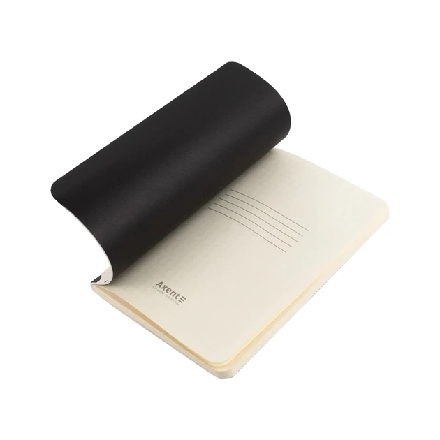 Книга записна Axent A6 Black&White, 60 аркушів клітинка (8711-7-A) - зображення 3