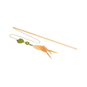 Іграшка для котів Waucat Fun Natural Дражнилка з сердечком та пресованою м'ятою 60 см (6215) зображення 1