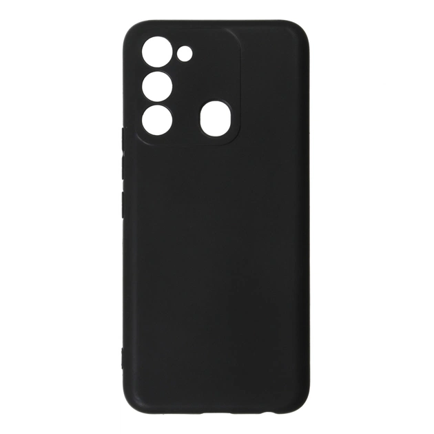 Чохол до мобільного телефона Armorstandart Matte Slim Fit TECNO Spark 8C Camera cover Black (ARM64524) - зображення 1