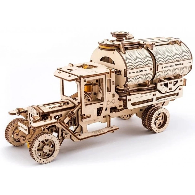 Конструктор Ugears механічний Автоцистерна (70021) - зображення 1
