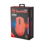 Мишка Marvo M428 RGB-LED USB Red - зменшене зображення 6