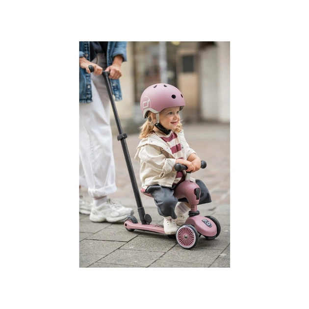 Самокат Scoot&Ride Highwaykick-1 Push and Go пастельно-бузкови (SR-240527-WILDBERRY) - picture 8