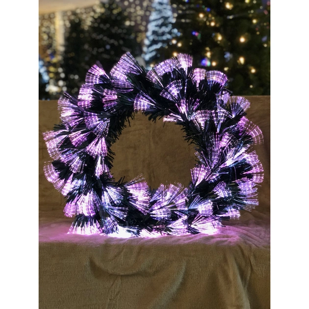 Різдвяний вінок Luca Lighting світлодіодний Highland мультиколірний 2 м (8718861662245) - picture 4