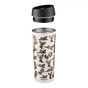 Термокружка ARDESTO Coffee Time Animals Yorkie 450мл, нержавіюча сталь, сіро-бежевий (AR2645YT) - уменьшенное изображение 2