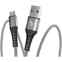 Дата кабель USB 2.0 AM to Micro 5P 1.0m Flex Gray Pixus (4897058531145) - зменшене зображення 1