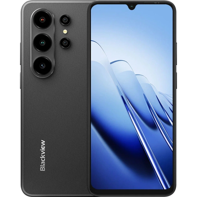 Мобільний телефон Blackview WAVE 10 8/128GB Black (6931548326571) - зображення 1