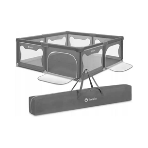 Дитячий манеж Lionelo Willow XL Grey Concrete (LO-WILLOW XL GREY CONCRETE) изображение 1