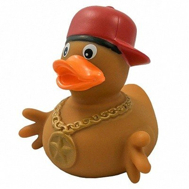 Игрушка для ванной Funny Ducks Утка Рэпер (F1879) - изображение 1