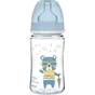 Пляшечка для годування Canpol babies Bonjour Paris з широким отвором 240 мл Синя (35/232_blu) - зменшене зображення 1