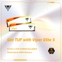 Модуль пам'яті для комп'ютера DDR5 32GB (2x16GB) 6600 MHz Viper Elite 5 RGB Patriot (PVER532G66C34KT) - зменшене зображення 6