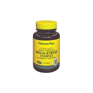 Вітамінно-мінеральний комплекс Natures Plus Супер Сильний Комплекс від Стресу, 30 таблеток (NTP1250) зображення 1