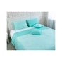 Покривало Руно двостороннє VeLour Ментолове 220х240 см (330.55_Tiffany) - зменшене зображення 1