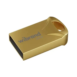 USB флеш накопичувач Wibrand 32GB Hawk Gold USB 2.0 (WI2.0/HA32M1G) зображення 1