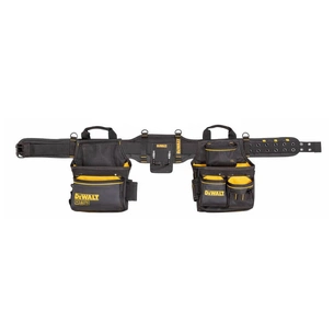 Сумка для інструмента DeWALT PRO з поясом та скобою для молотка, 2 шт., 25 кишень (DWST40603-1) зображення 1