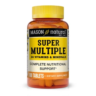 Вітамінно-мінеральний комплекс Mason Natural Натуральний Комплекс Супер Мультивітаміни та мінерали, (MAV05621) зображення 1