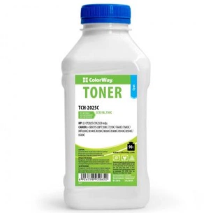 Тонер HP CLJ CP2025/2020/CM2320 Cyan 90g ColorWay (TCH-2025C) зображення 1