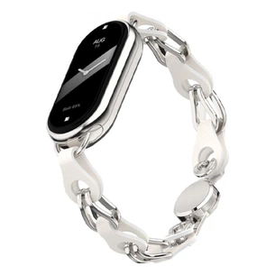Ремінець до фітнес браслета Armorstandart Chain Wristband для Xiaomi Mi Band 8 Silver (ARM69922) зображення 1