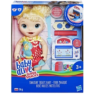 Лялька Hasbro Baby Alive Малятко та їжа (E1947) зображення 1