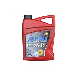 Моторна олива Alpine 0W-20 RSL 4л (0195-4) зображення 1