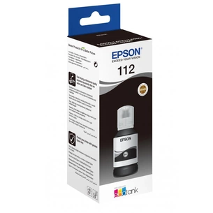 Контейнер з чорнилом Epson 112 EcoTank Pigment Black ink (C13T06C14A) зображення 1
