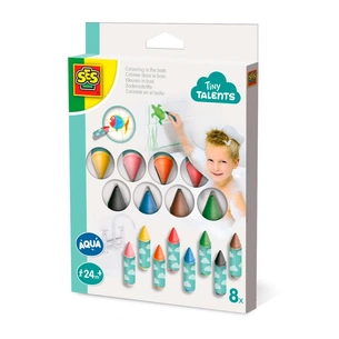 Олівці кольорові Ses Creative Tiny Talents Водні забави 8 олівців (13096S) зображення 1