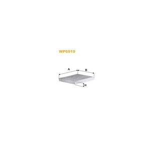 Фільтр салону Wixfiltron WP6919 зображення 1