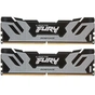 Модуль пам'яті для комп'ютера DDR5 96GB (2x48GB) 6000 MHz Renegade Silver XMP Kingston Fury (ex.HyperX) (KF560C32RSK2-96) - зменшене зображення 1